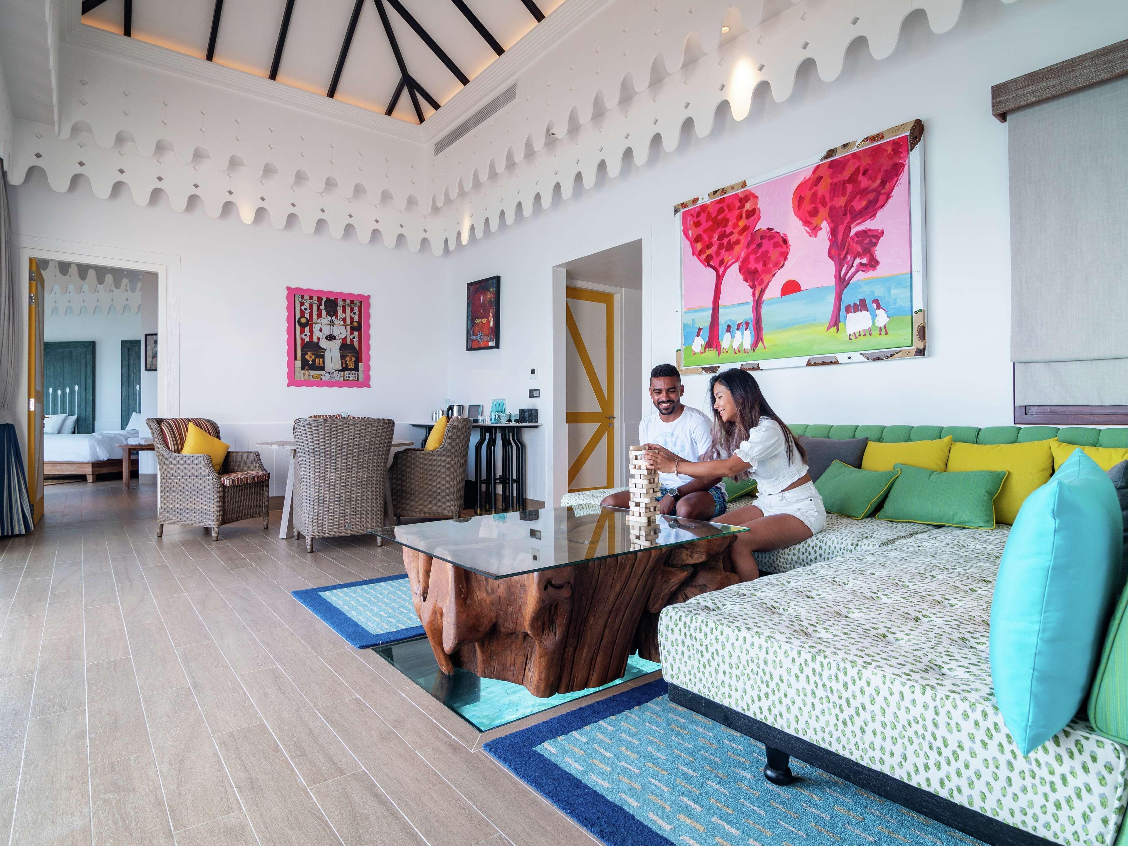 Saii Lagoon Maldives, Curio Collection By Hilton Emboodhoo Lagoon Esterno foto