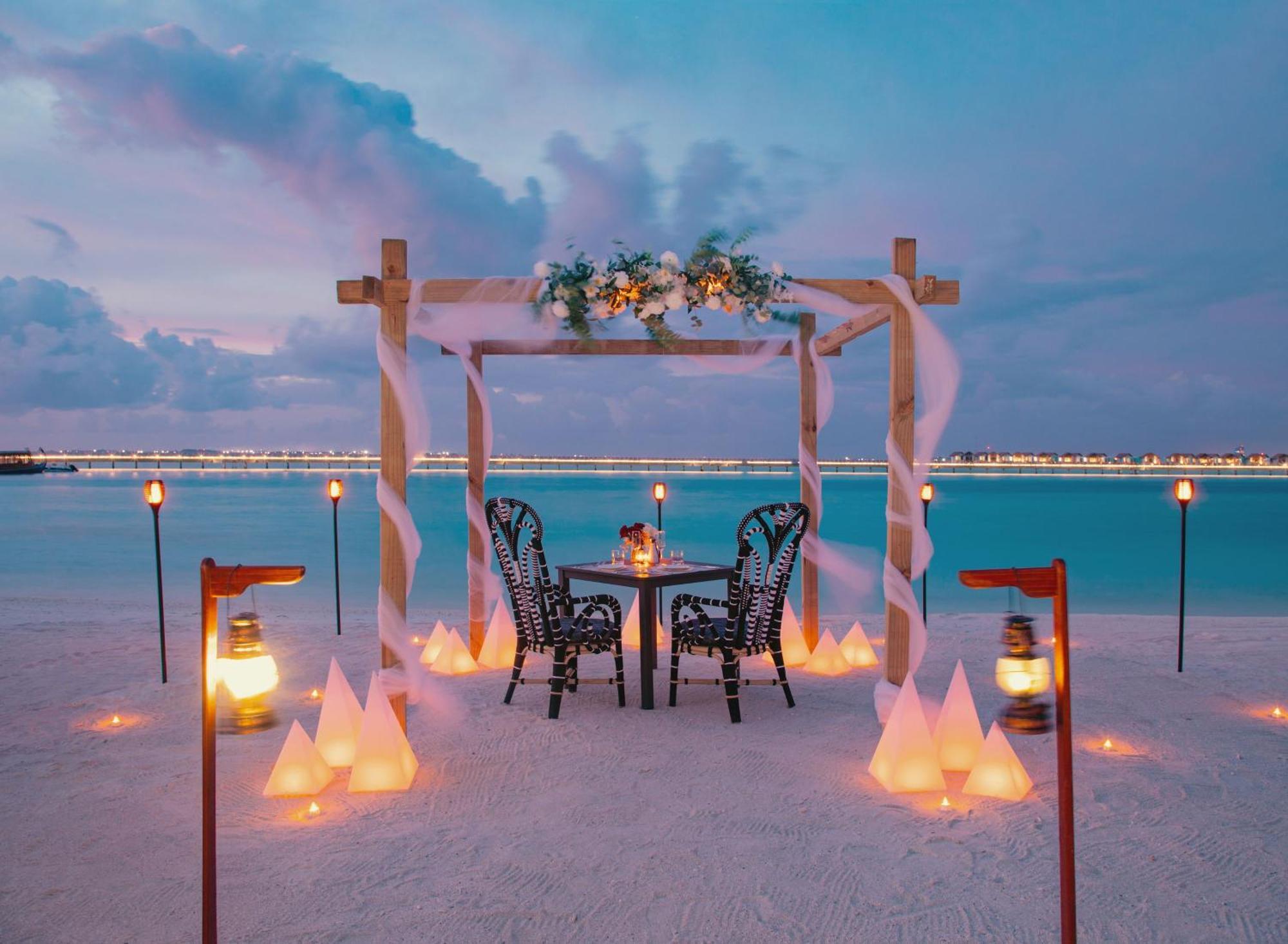 Saii Lagoon Maldives, Curio Collection By Hilton Emboodhoo Lagoon Esterno foto