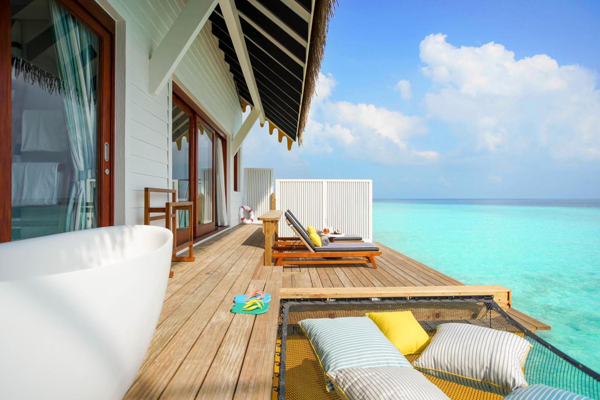 Saii Lagoon Maldives, Curio Collection By Hilton Emboodhoo Lagoon Esterno foto